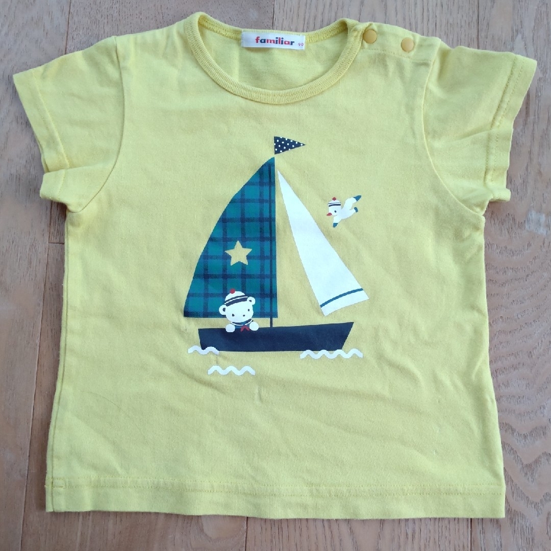 familiar - familiar(ファミリア) ファミちゃん ヨット Tシャツ 90