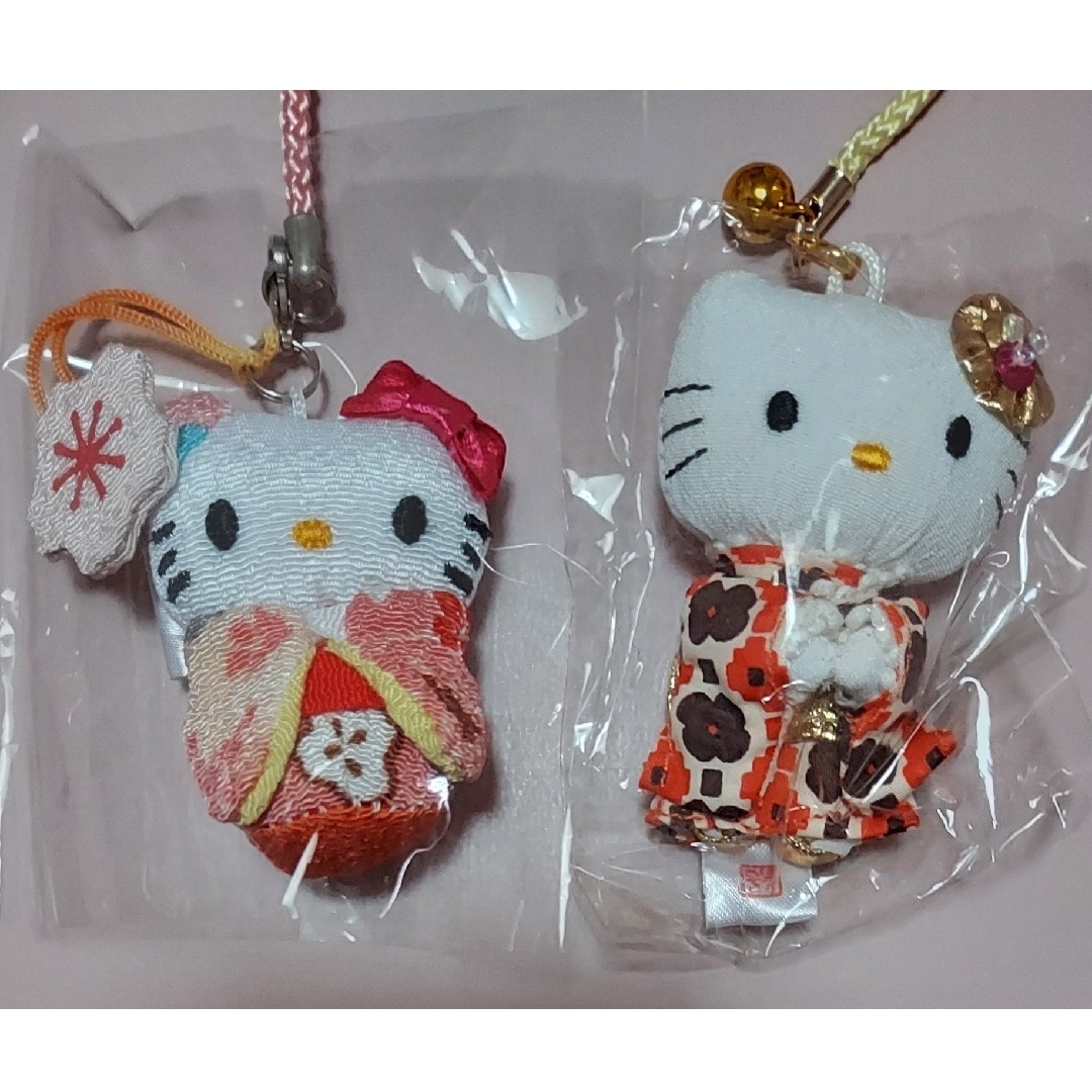 ハローキティ - ハローキティ 「きもの根付け」4点と「着物ガール