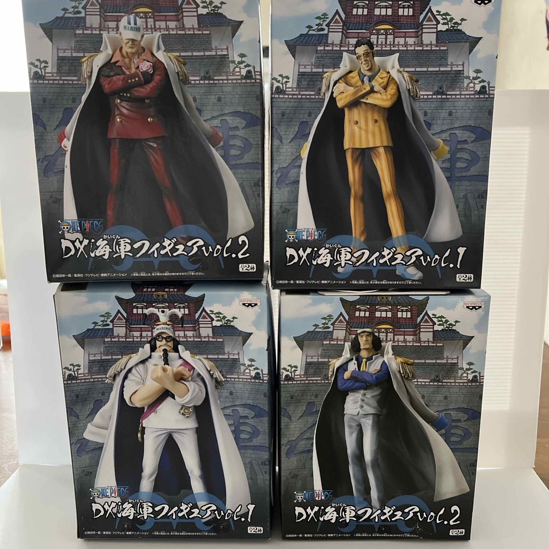 ワンピースフィギュア海軍13体セット ワンピースフィギュア海軍13体