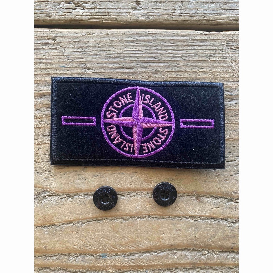 STONE ISLAND - ストーンアイランド ワッペン ボタン付きの通販 by
