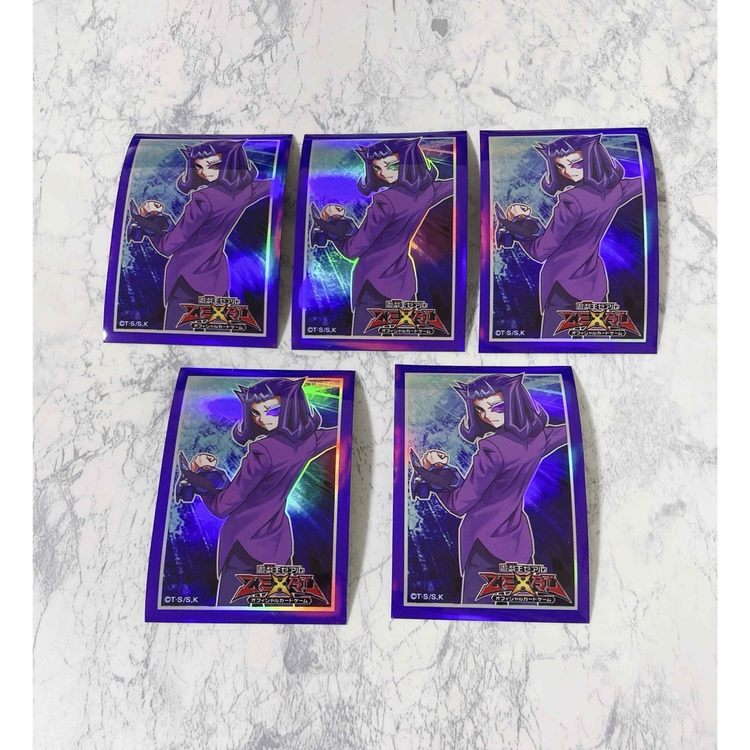 遊戯王 - 遊戯王ZEXAL 公式スリーブ 神代凌牙 シャーク 5枚の通販 by