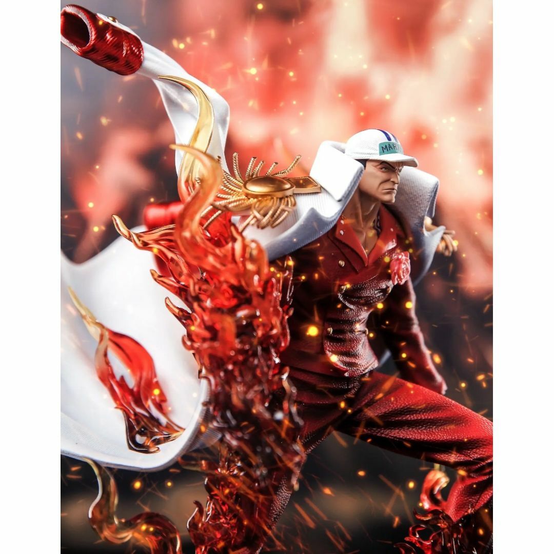 ワンピース サカズキ 赤犬 ガレージキット フィギュア popスケールの