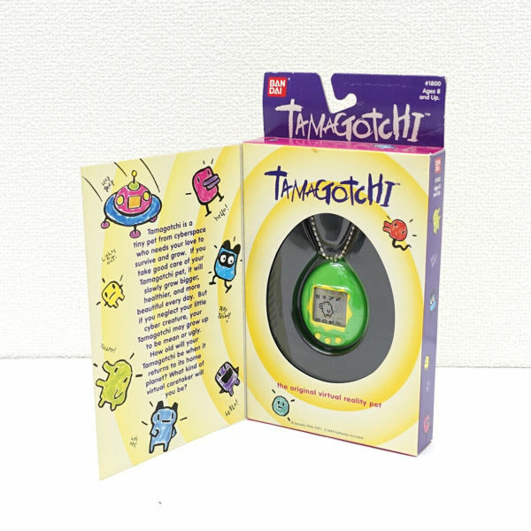 BANDAI - BANDAI / バンダイ ◇英語版 たまごっち 緑 未使用品 海外版