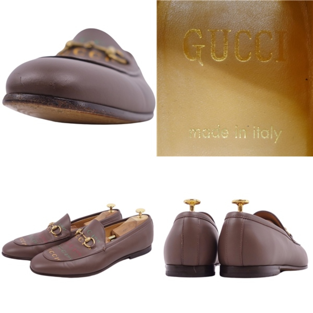 GUCCI - グッチ GUCCI ローファー モカシン 100周年記念モデル ホース