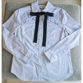 GUCCI（シャツ/ブラウス(長袖/七分) ・ ブルー・ネイビー/青色系）の