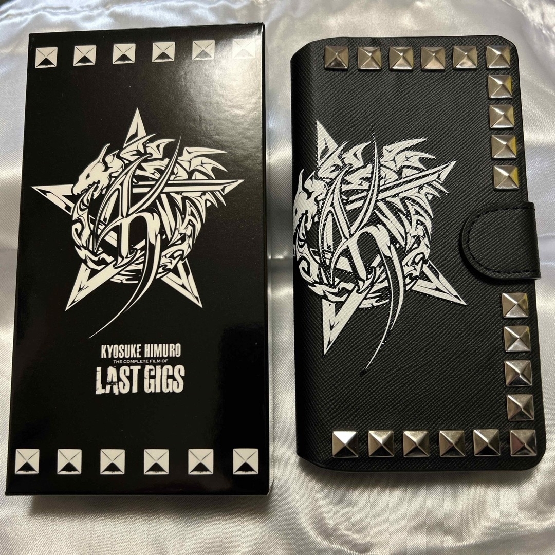 氷室京介 iPhoneケース 手帳タイプ 黒の通販 by チョコ's shop｜ラクマ