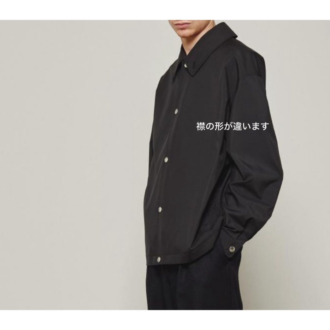 THE RERACS - THE RERACS 22FW ショートフードジャケット ブルゾン 黒