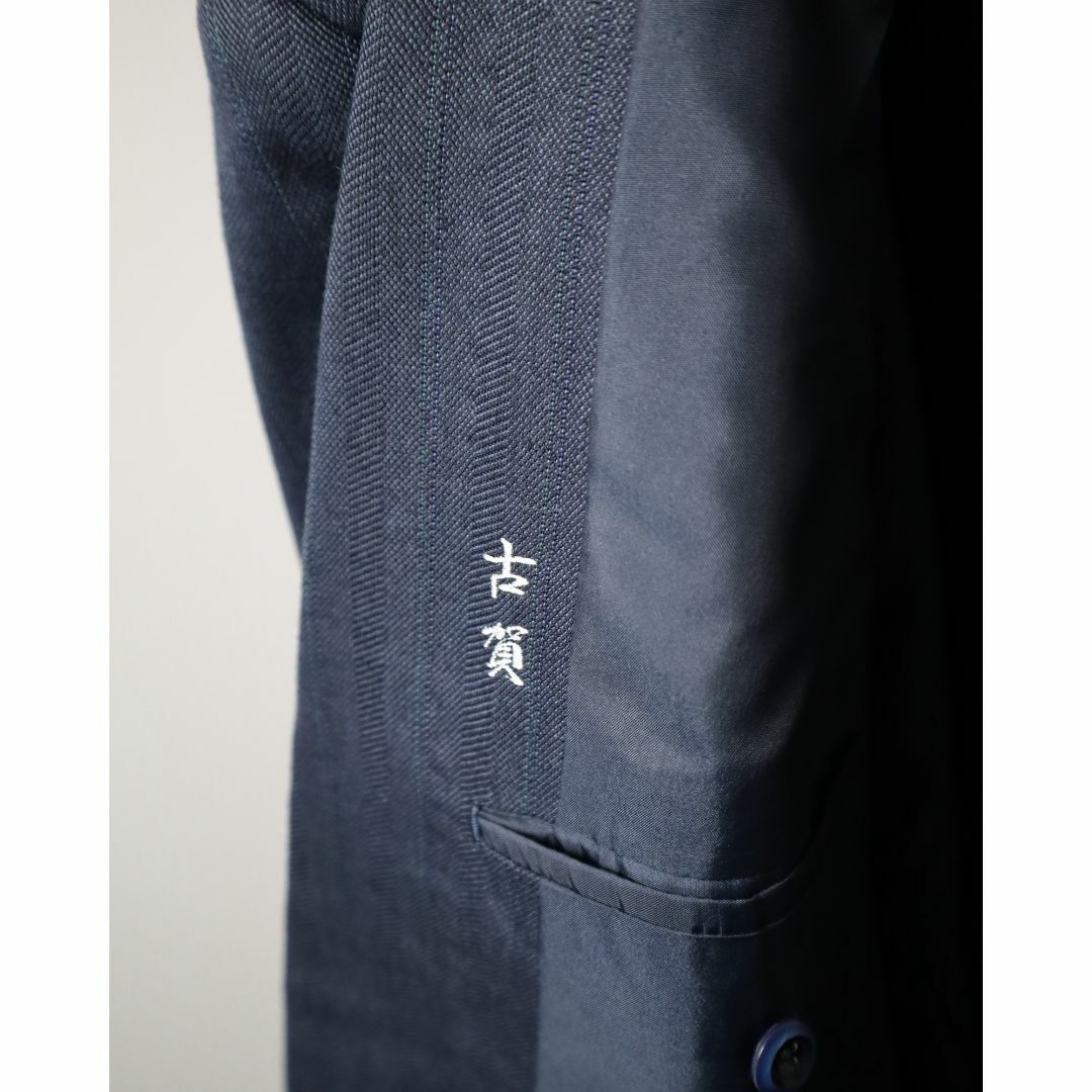 VINTAGE - ジャガード ストライプ 2ピース セットアップ ダブル スーツ