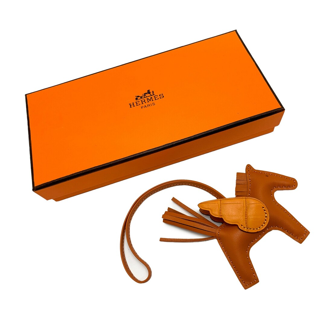 HERMES - HERMES エルメス クロコダイル ロデオチャーム ペガサスPM