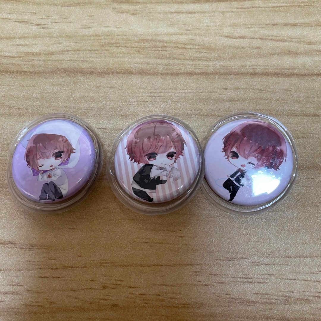 すとぷりグッズさとみくん缶バッジアクキー生誕祭