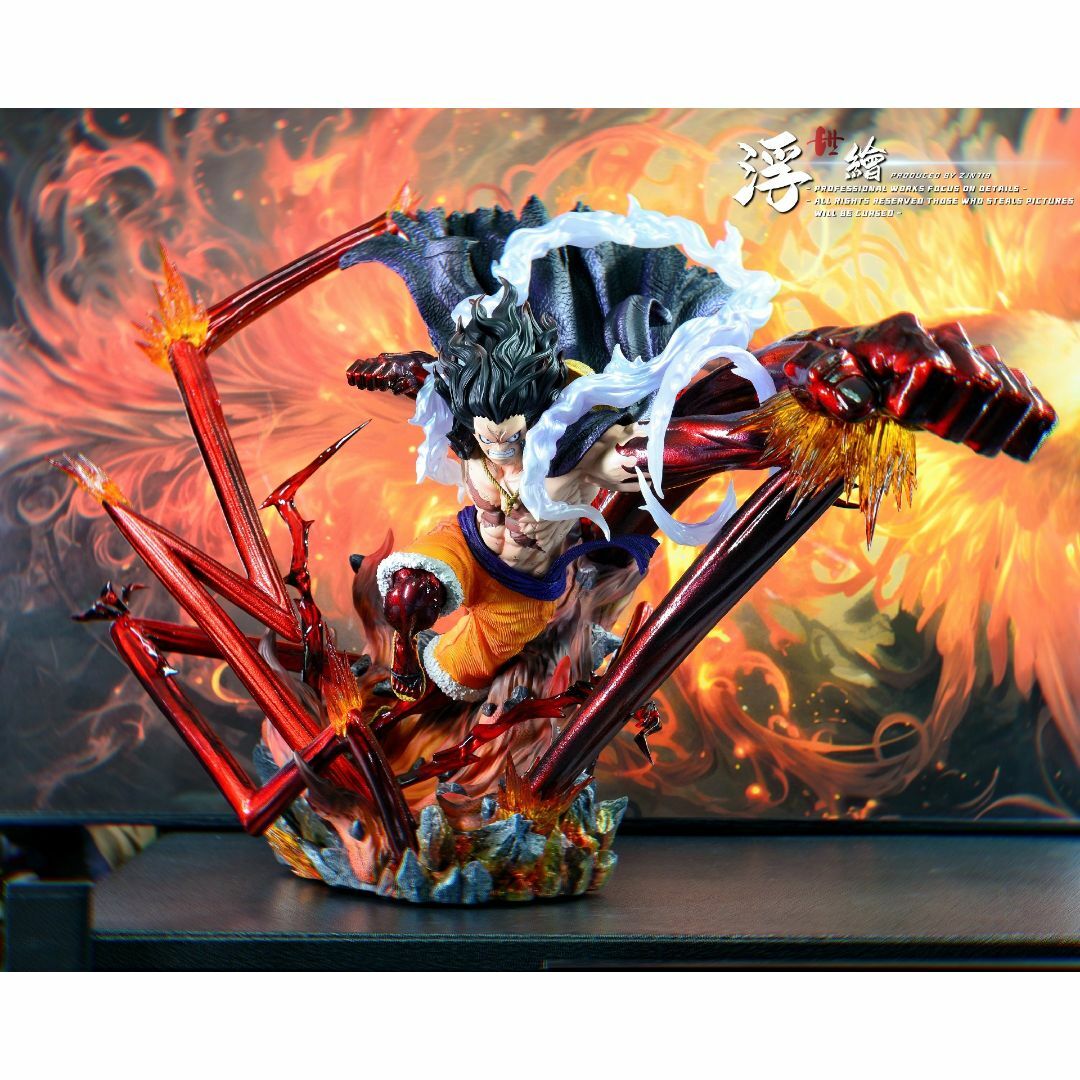 ワンピース ニカ ルフィ ギア4 スネイクマン フィギュア ガレージ