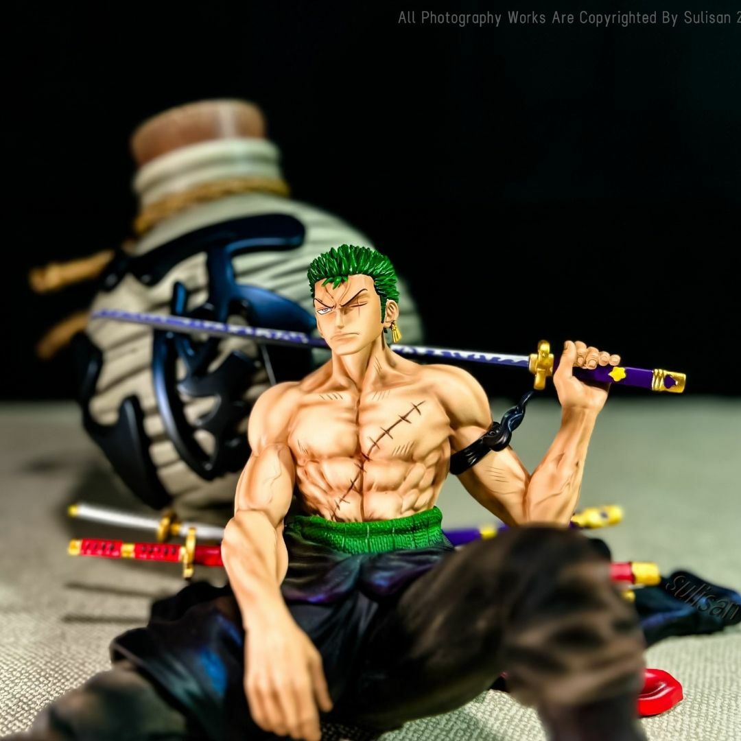 ワンピース ロロノア・ゾロ 酒 フィギュア ガレージキット 1/8スケール