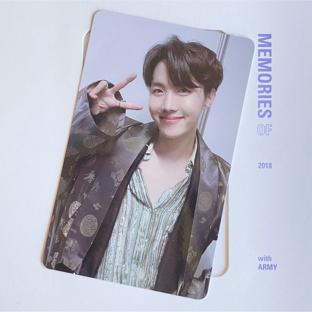 BTS MEMORIES OF 2018 Blu-ray トレカ ジン