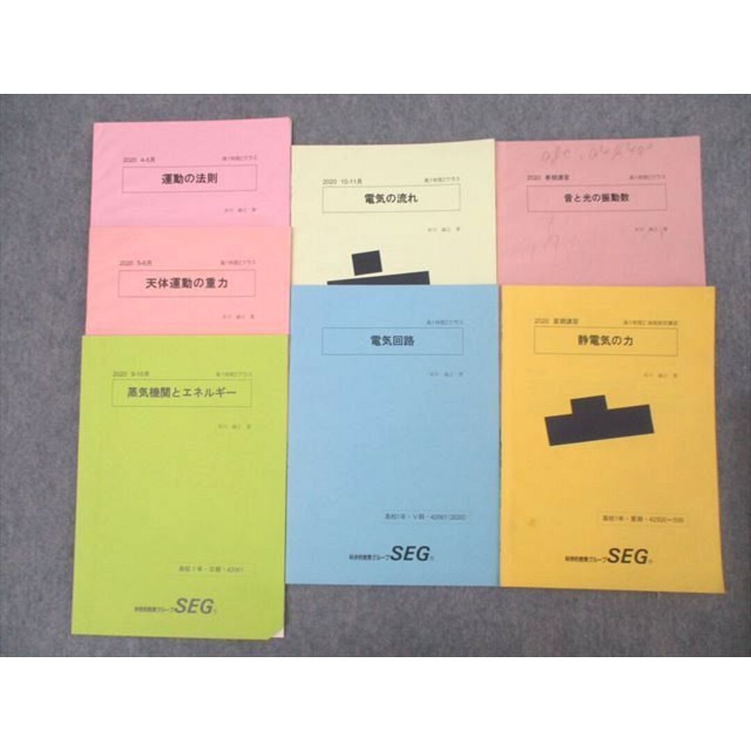 SEG (科学的教育グループ) 高1物理Zクラス 運動の法則/天体運動の重力