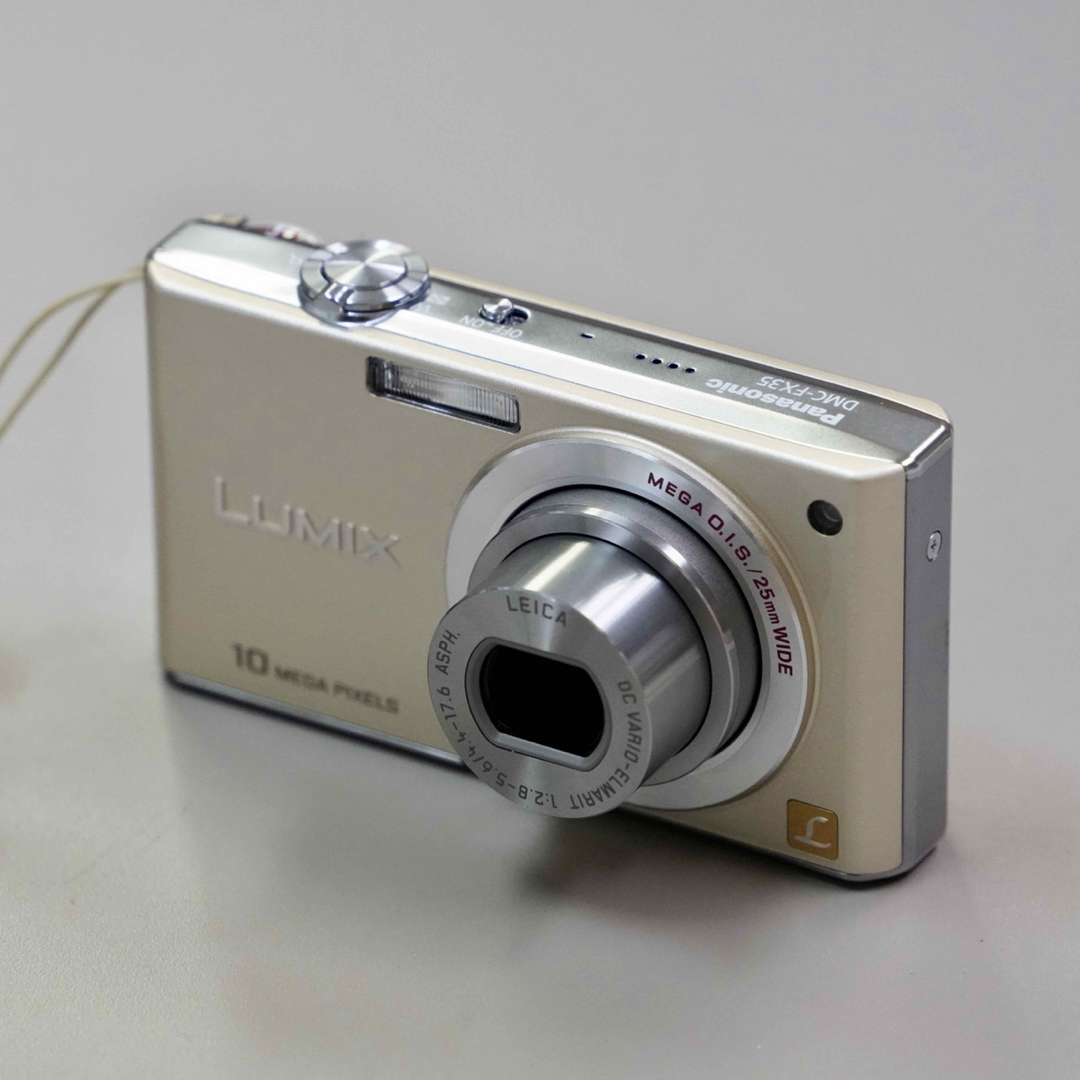 Panasonic - Panasonic LUMIX DMC-FX35 純正レザーケース付きの通販 by