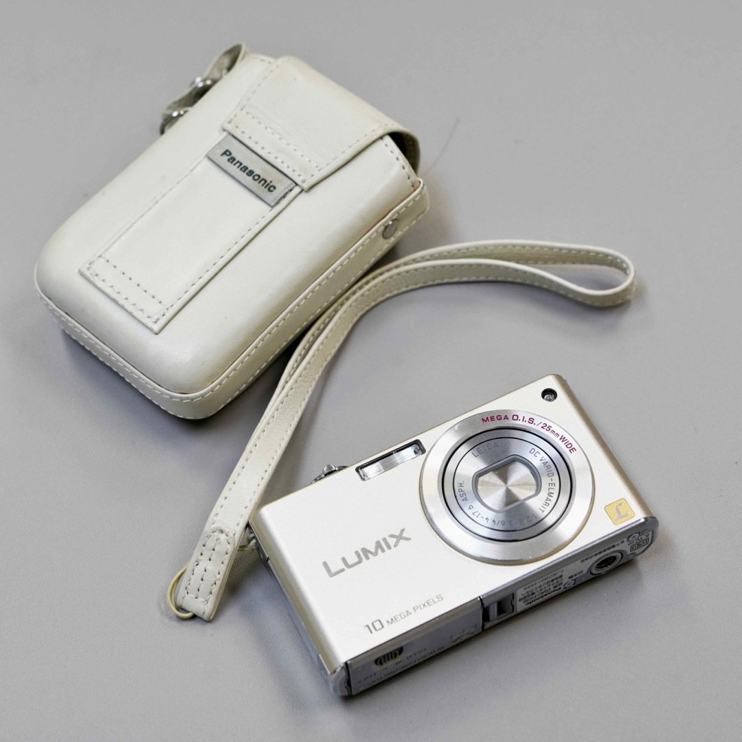 Panasonic - Panasonic LUMIX DMC-FX35 純正レザーケース付きの通販 by