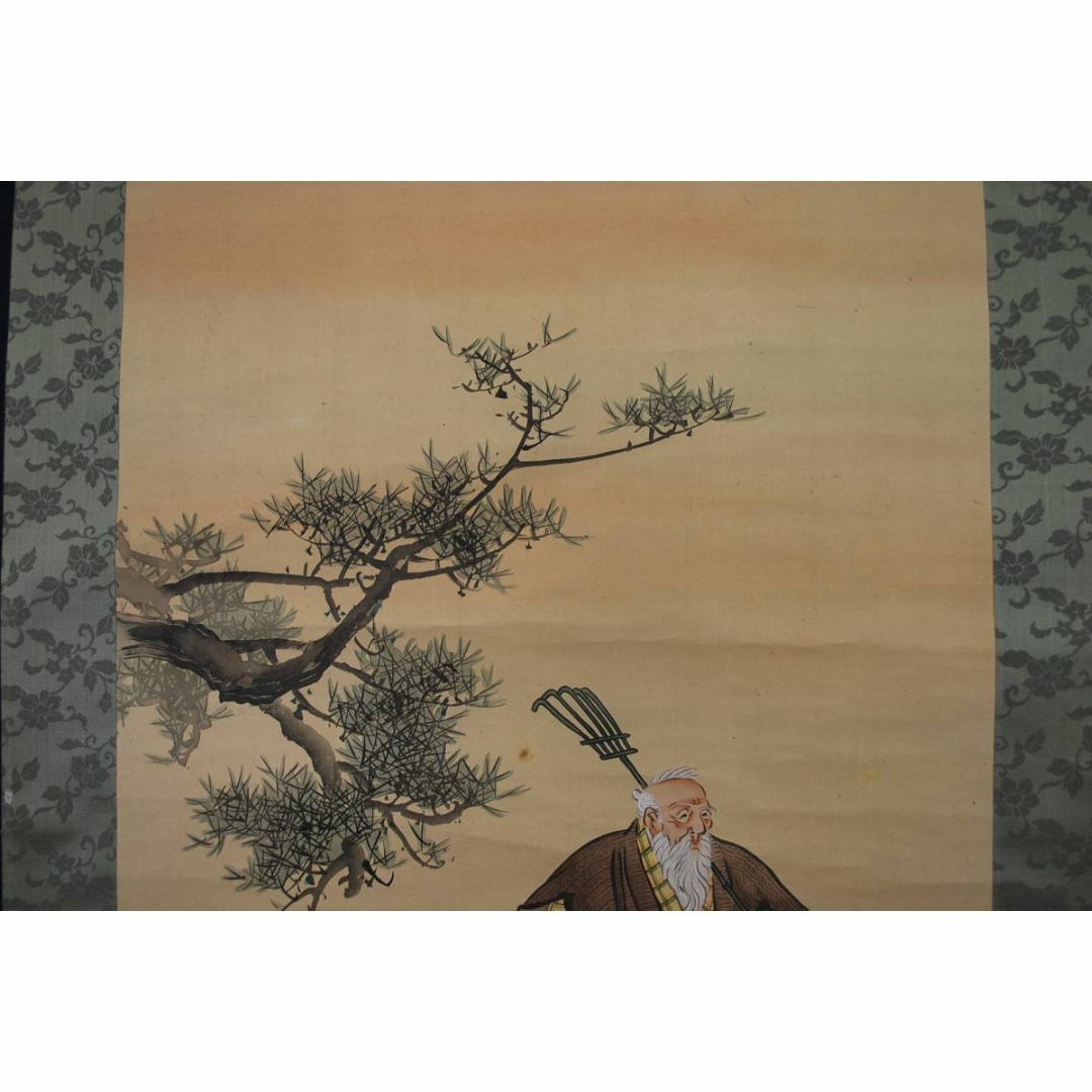 真作】森寛斎/高砂図/掛軸☆宝船☆T-183の通販 by 掛軸✩宝船✩'s