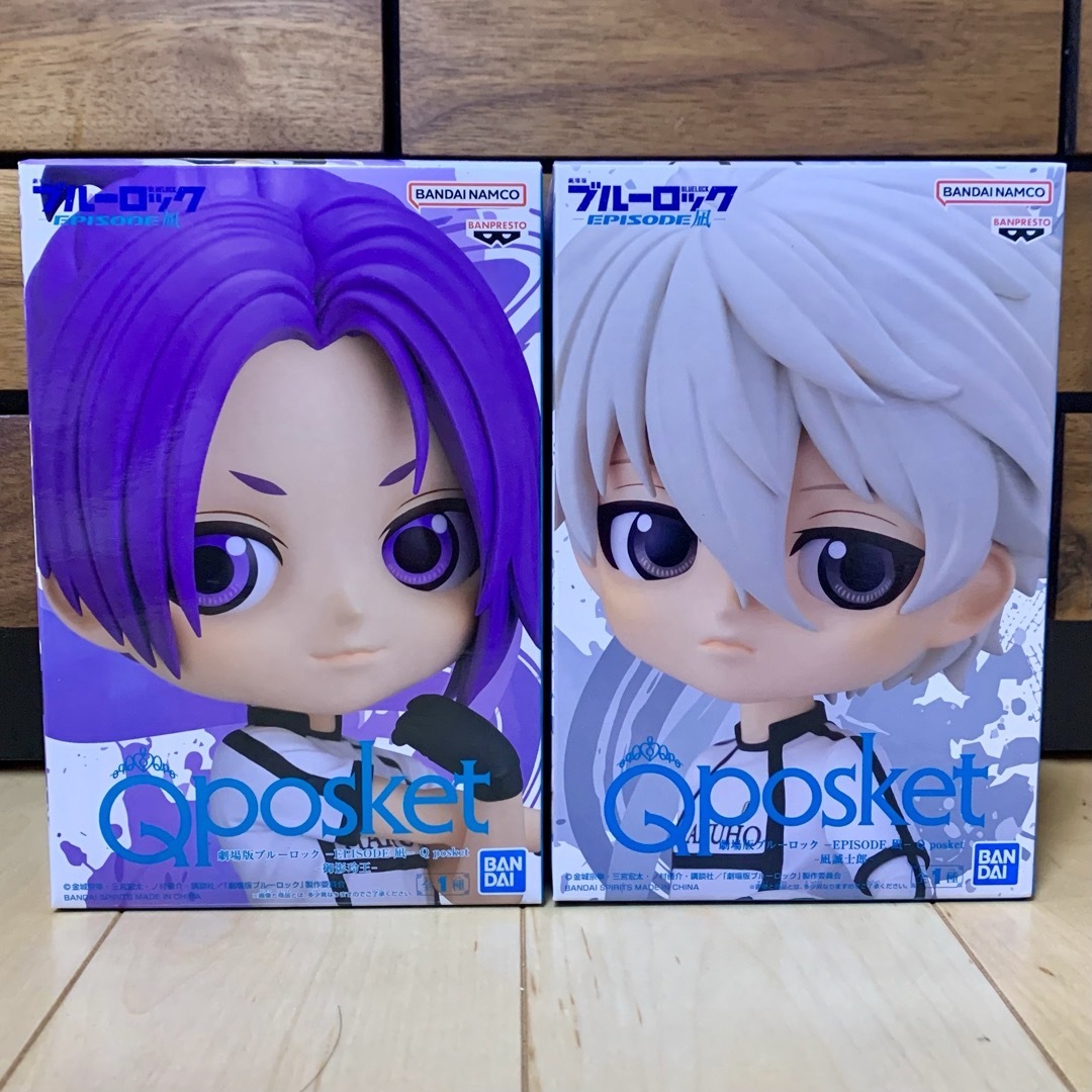 ブルーロック Qposket 御影玲王 凪誠士郎 フィギュア キューポスケット