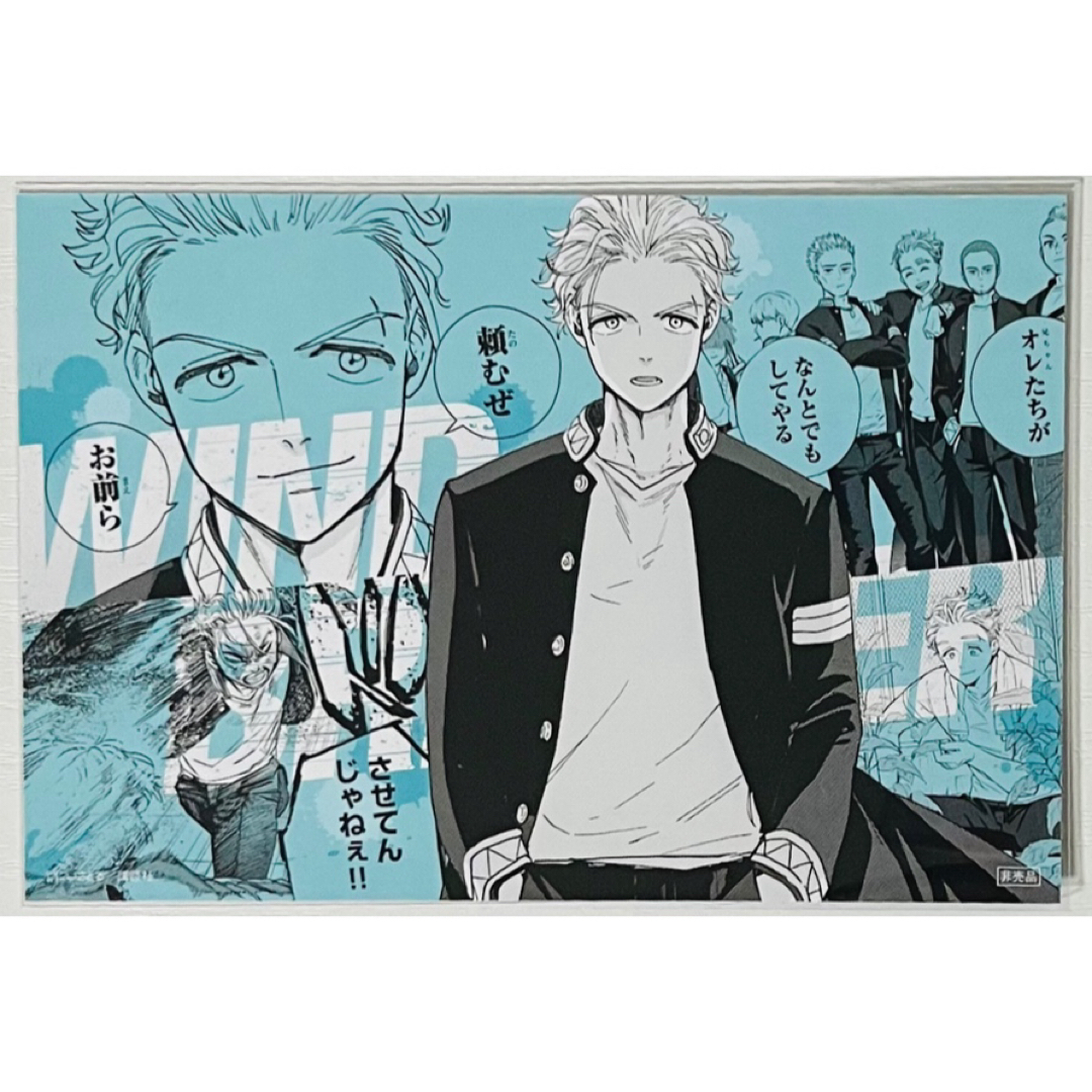 新品☆WIND BREAKER【梅宮一】コミックス☆特典☆ポストカードの通販