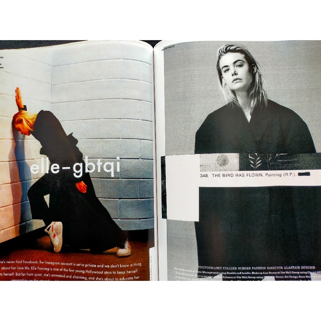 i-D MAGAZINE 2015年秋号 エル・ファニングの通販 by vous me sentez