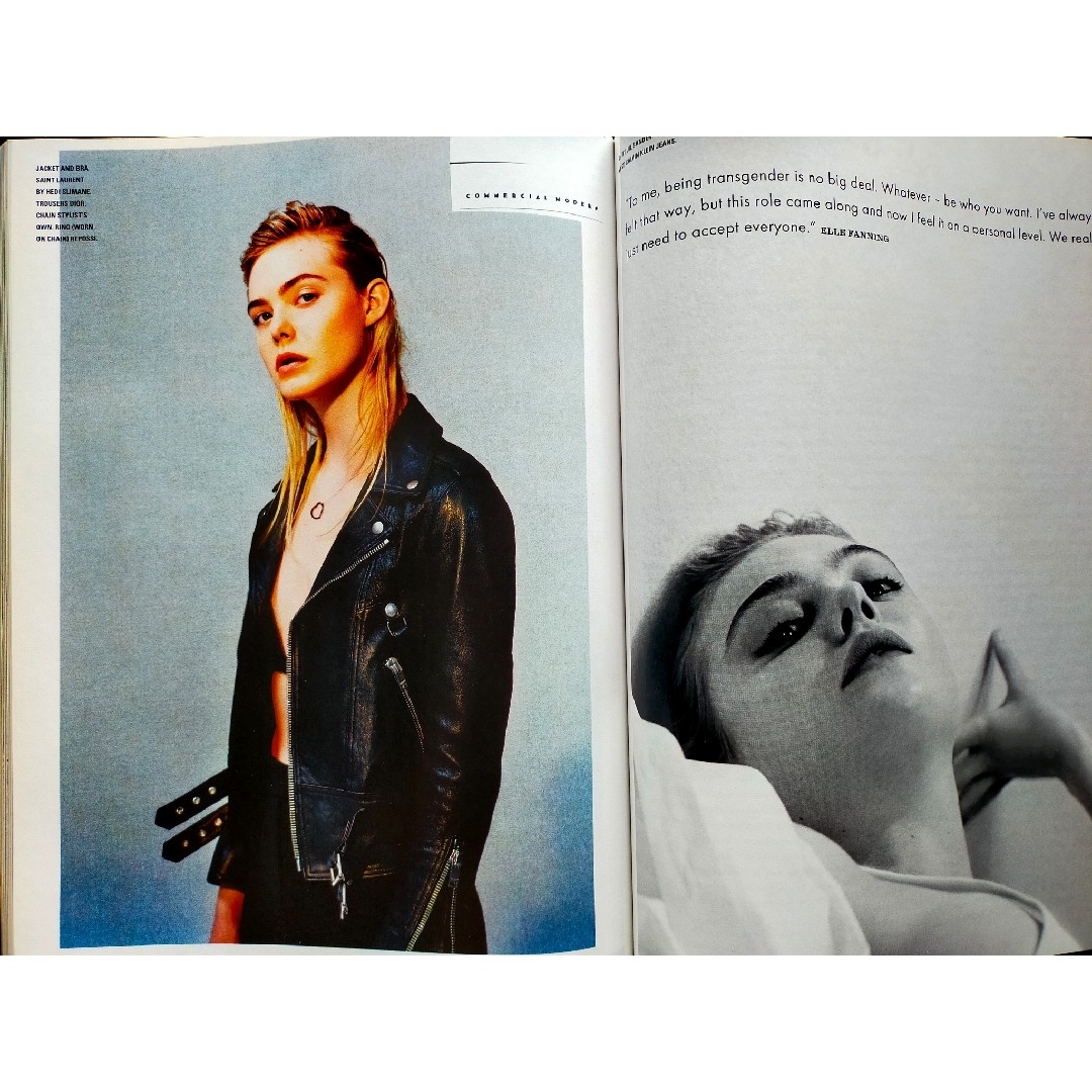 i-D MAGAZINE 2015年秋号 エル・ファニングの通販 by vous me sentez