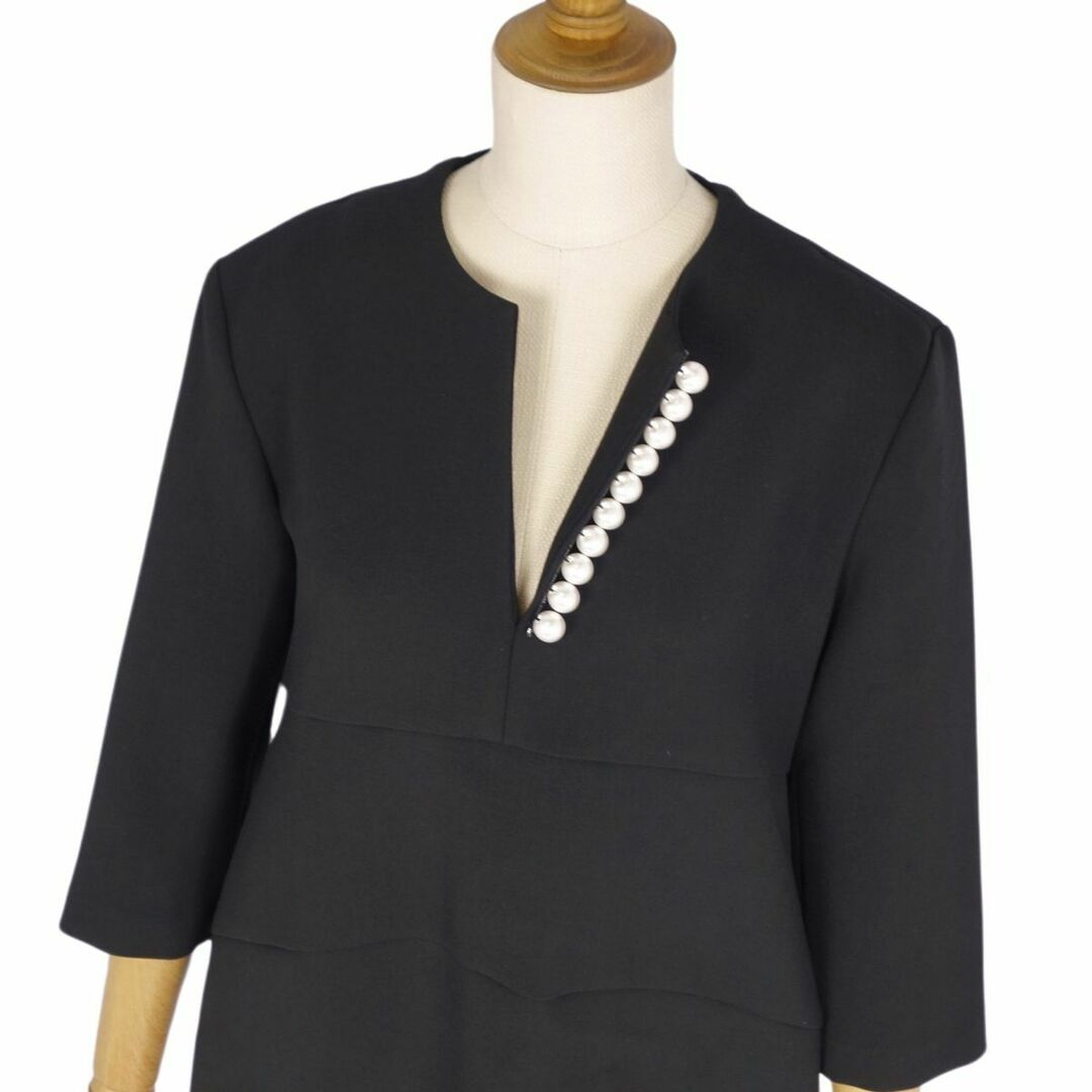 極美品 ヨーコチャン YOKO CHAN ワンピース ドレス 半袖 ショート