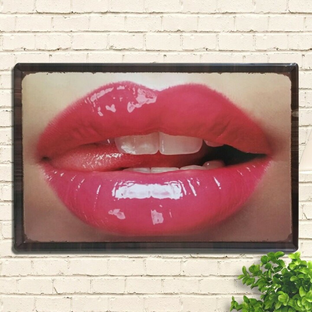 デザイン看板60】マリリンモンロー キス☆ポスター絵アートパネル唇