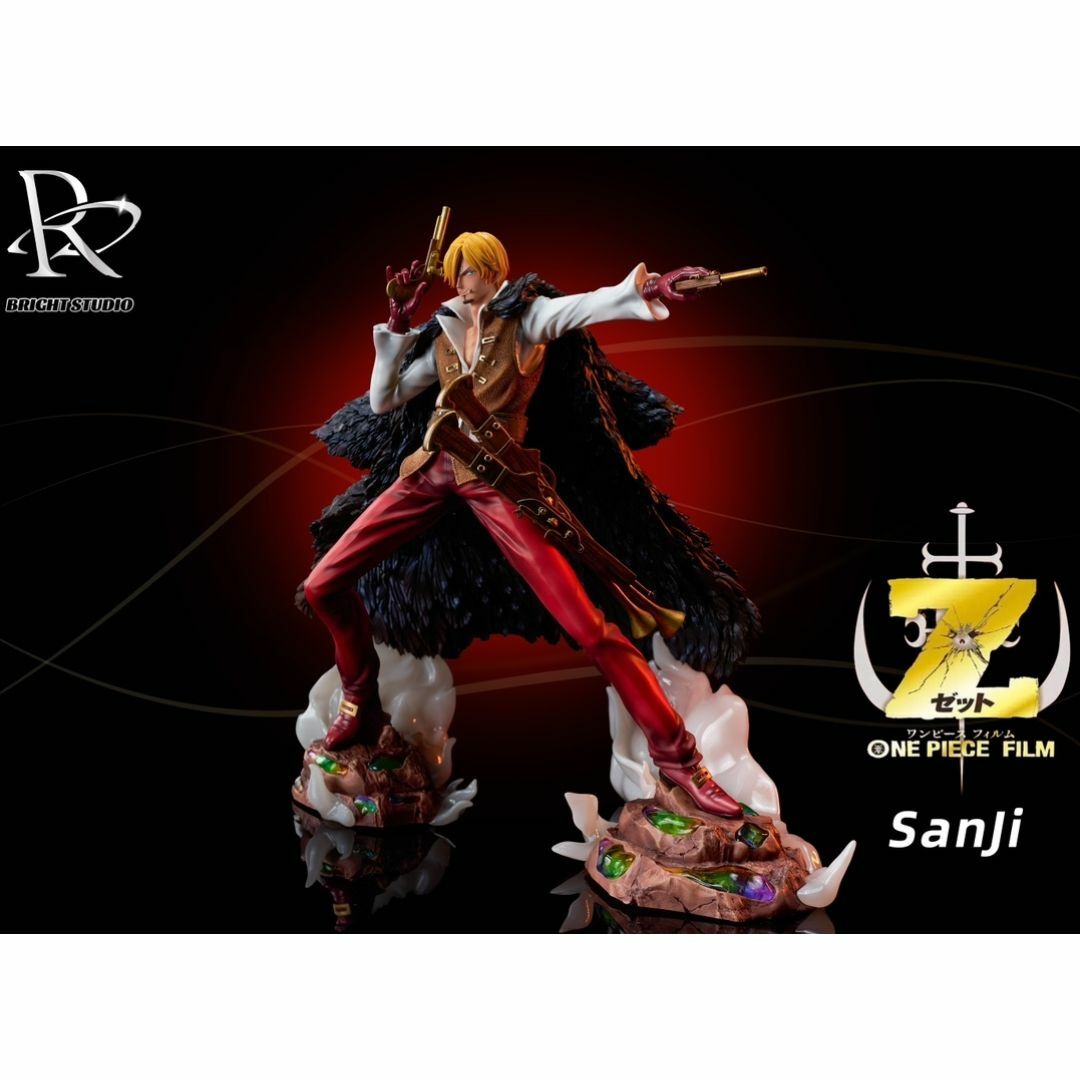 ワンピース コックサンジ ガレージキット フィギュア 塗装済み完成品の