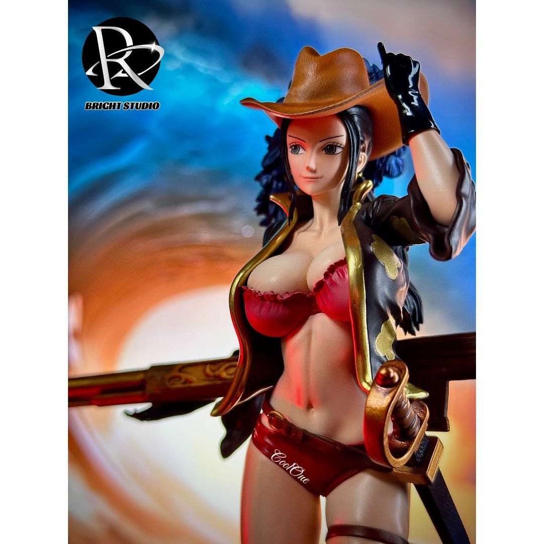 ワンピース 考古学者 ニコ・ロビン ガレージキット フィギュア 塗装