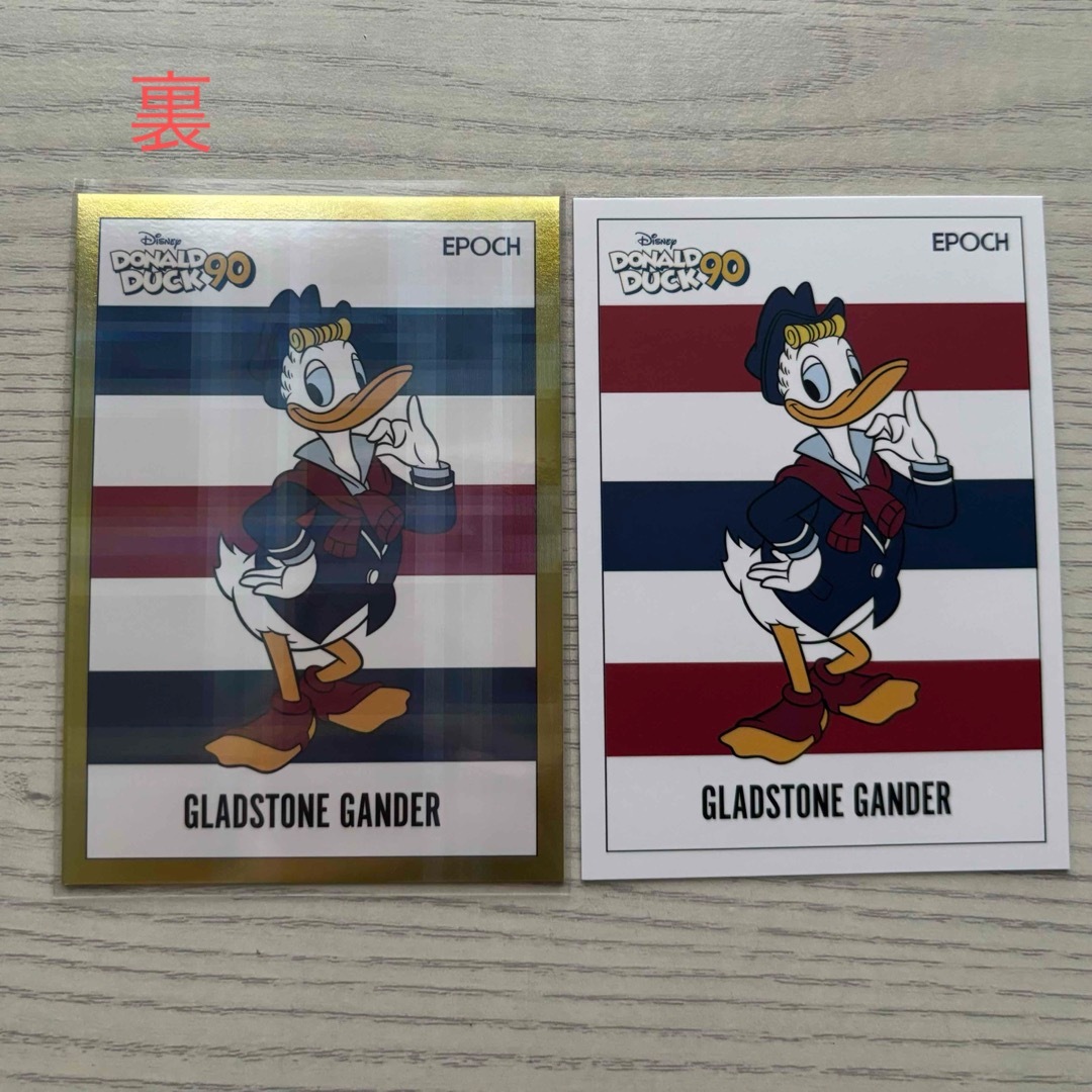 Disney - レア ドナルドダック 90周年 プレミアムコレクションカードの