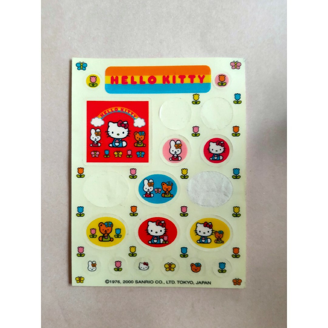 ハローキティ - ハローキティ シール レトロ 2000 一部使用の通販 by
