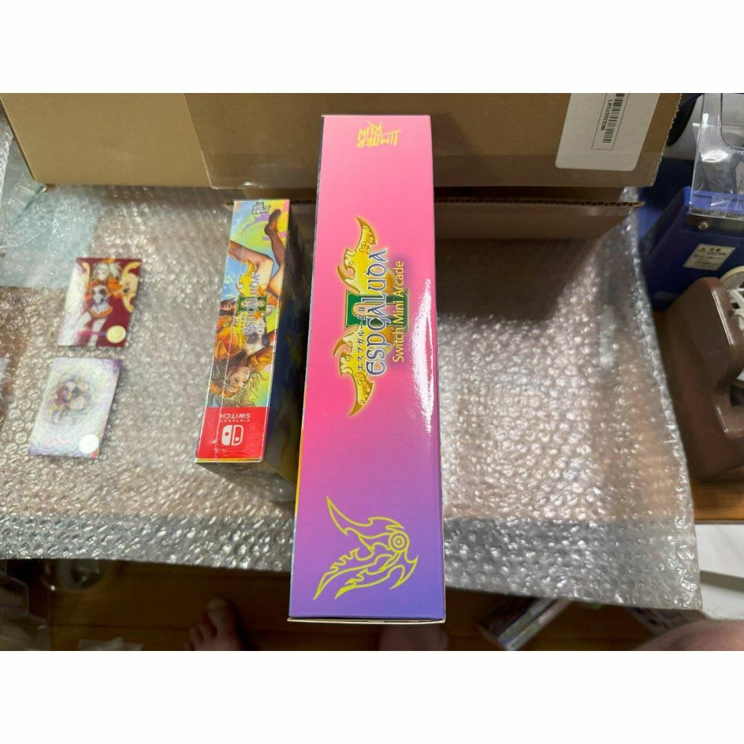 SW エスプガルーダ II 北米限定版+アーケードレプリカ+カード2枚 未開封