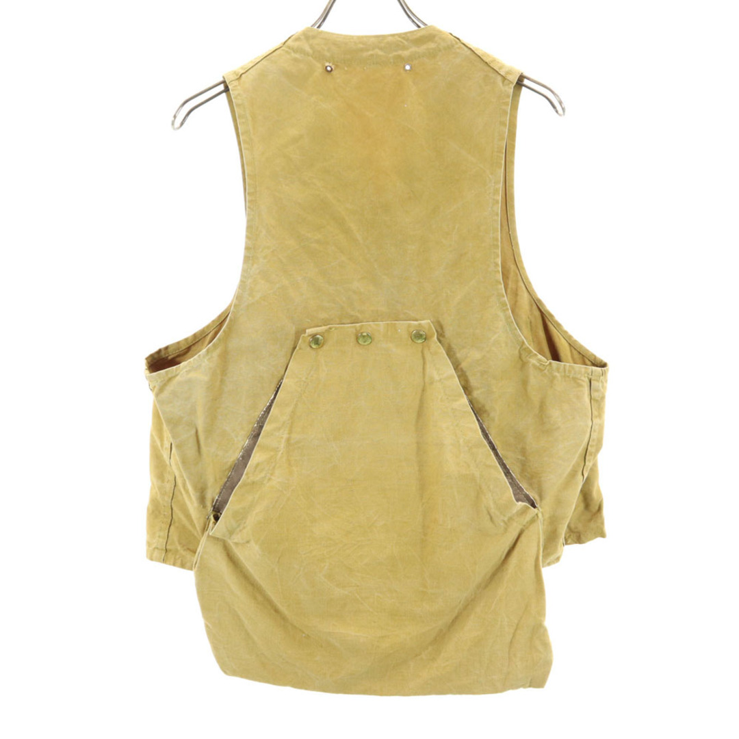 ヴィンテージ 40s 50s ハンティング ベスト イエロー系 VINTAGE メンズ