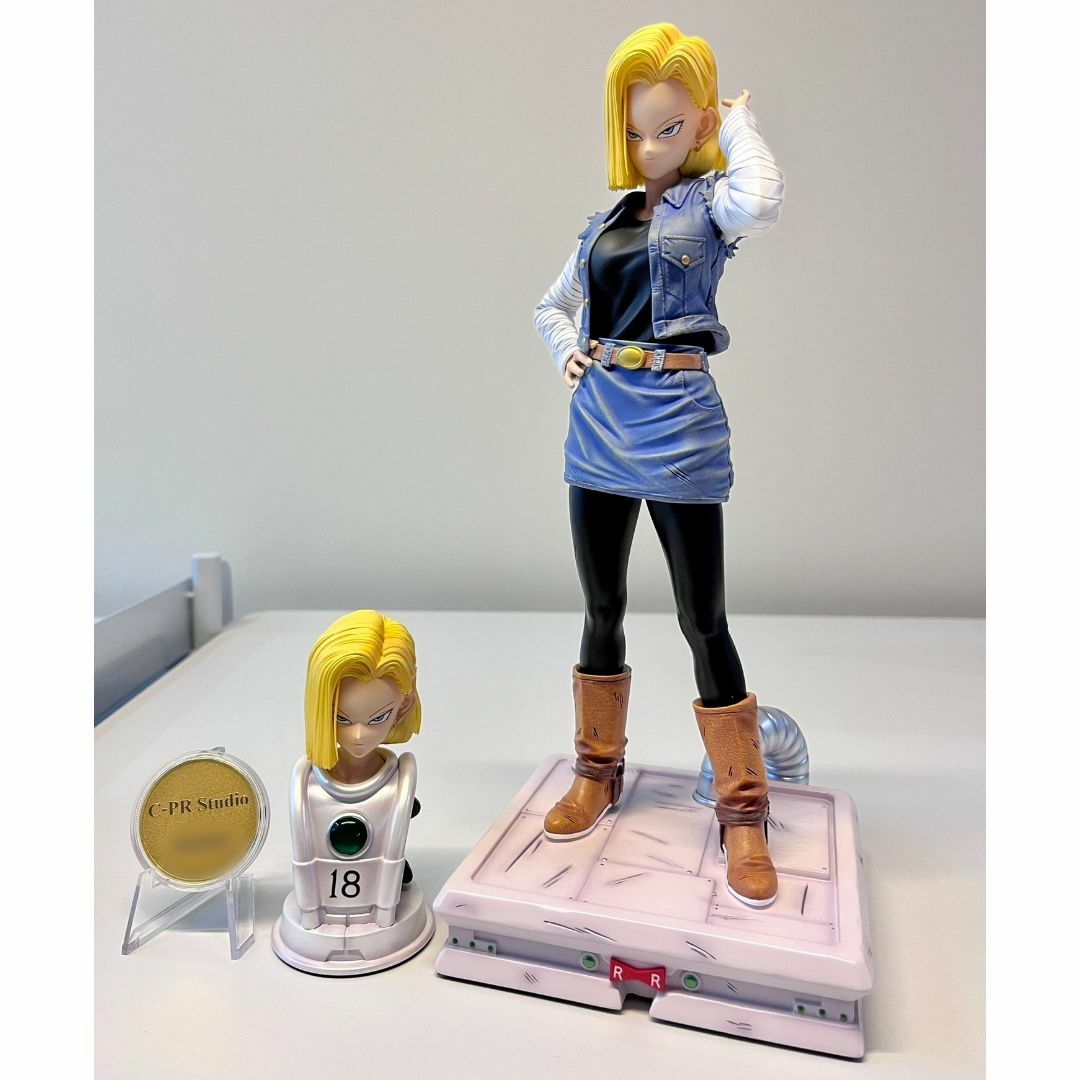 ドラゴンボール 人造人間18号 ガレージキット フィギュア 1/6スケール