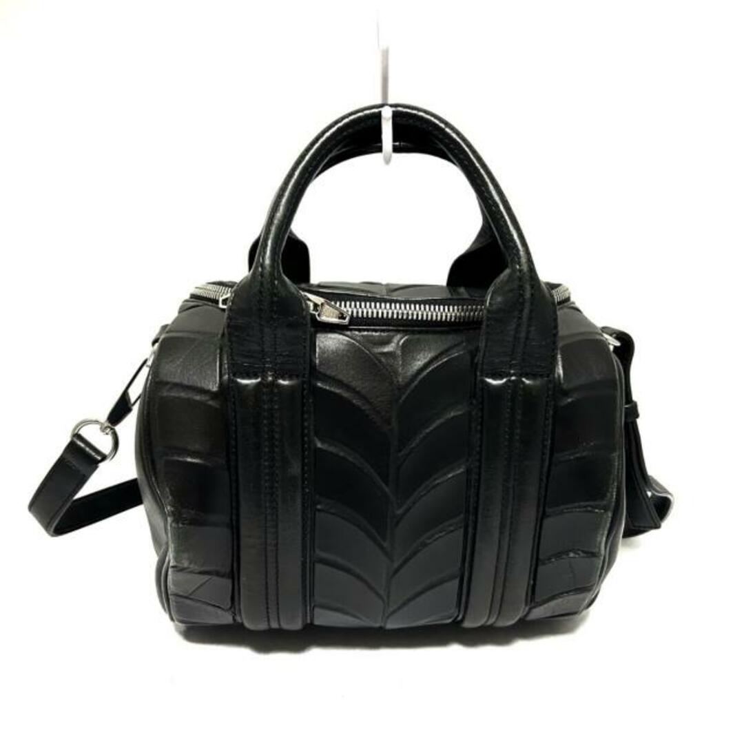 アレキサンダーワン 2WAYロッキー バッグ ショルダー スタッズ 黒 レザー