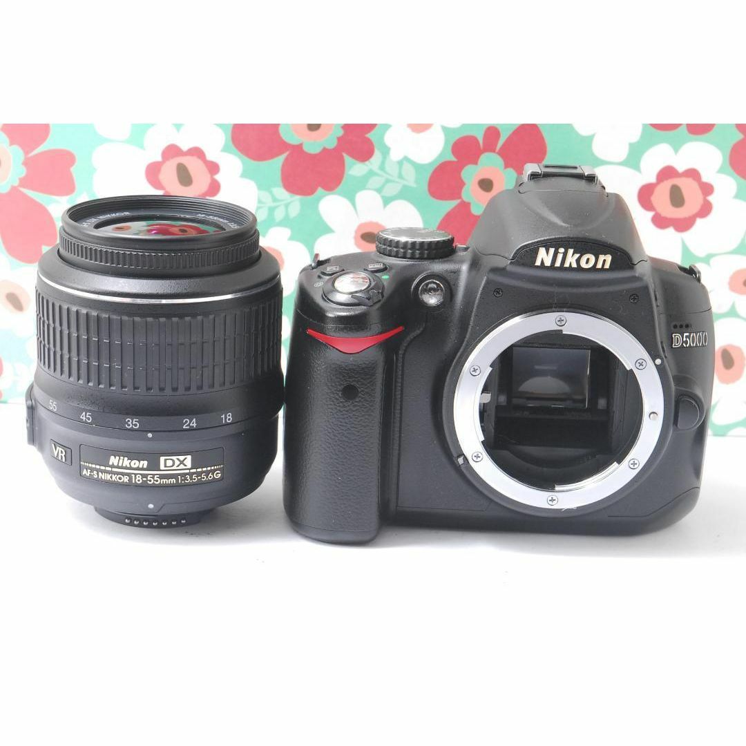 ニコン Nikon D5000⭐️スマホに転送♪⭐️自撮りラクラク⭐️即日発送