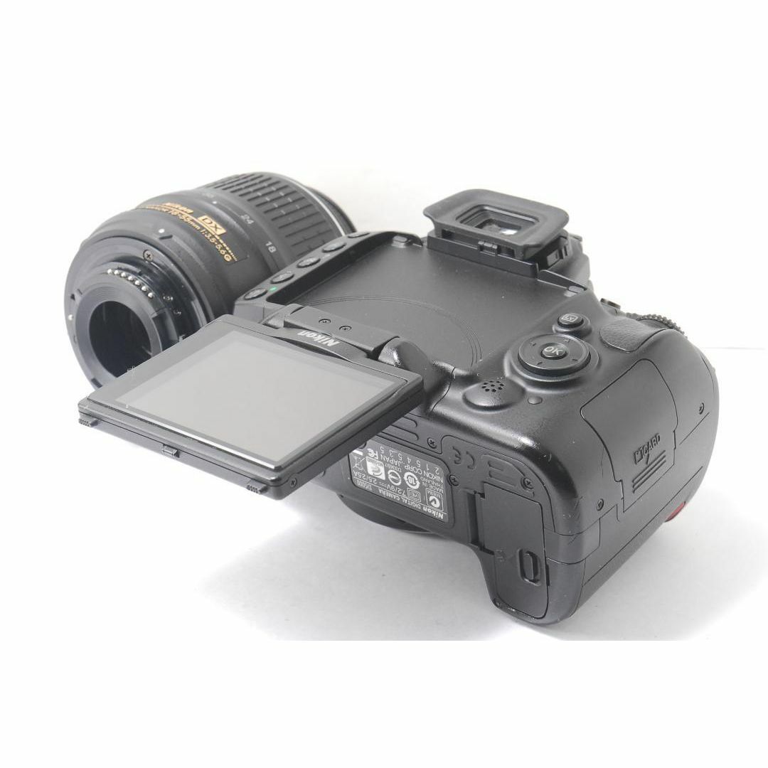 ニコン Nikon D5000⭐️スマホに転送♪⭐️自撮りラクラク⭐️即日発送
