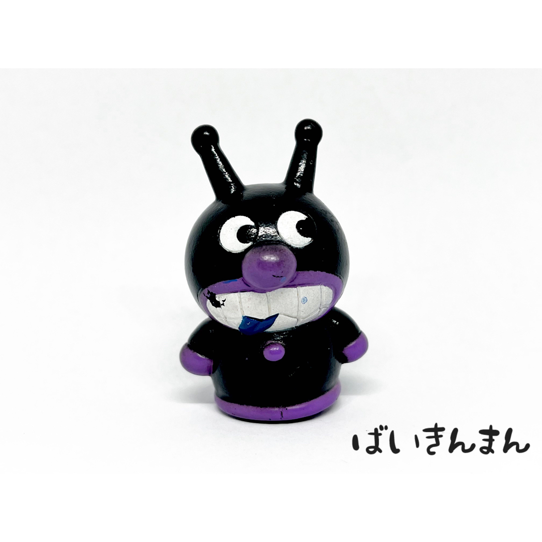 アンパンマン - バイキンマン/ベロ出し アンパンマン ソフビ 指人形 T