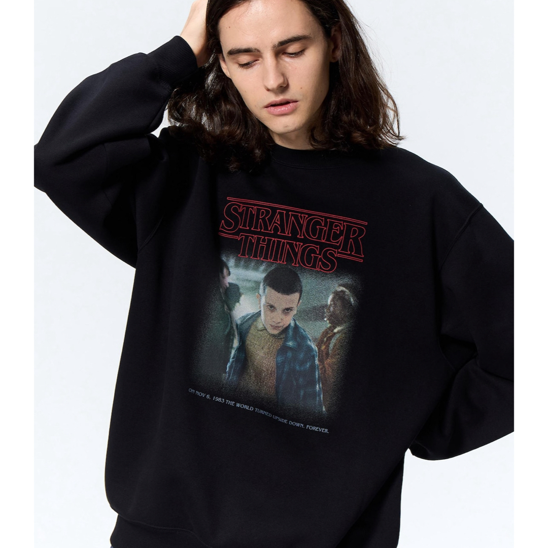 GU - 【新品】GU ストレンジャーシングス スウェット トレーナー L