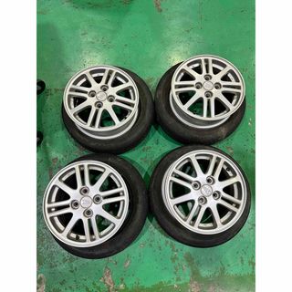 ダイハツ - ダイハツ純正スチールホイール 12インチ 黒 4本 12×4.00の