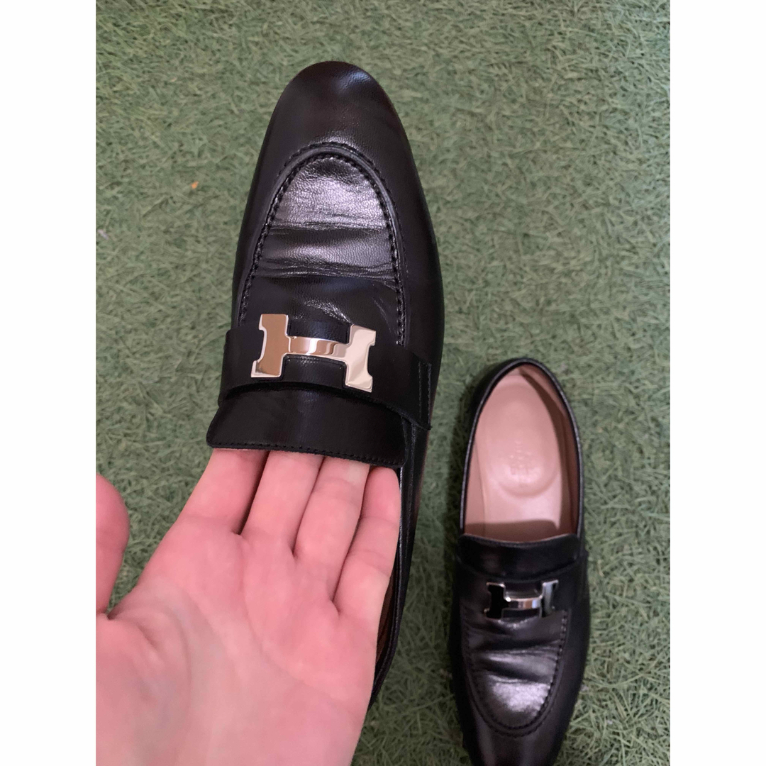 HERMES - エルメス モカシンパリ 36.5の通販 by えん's shop｜エルメス