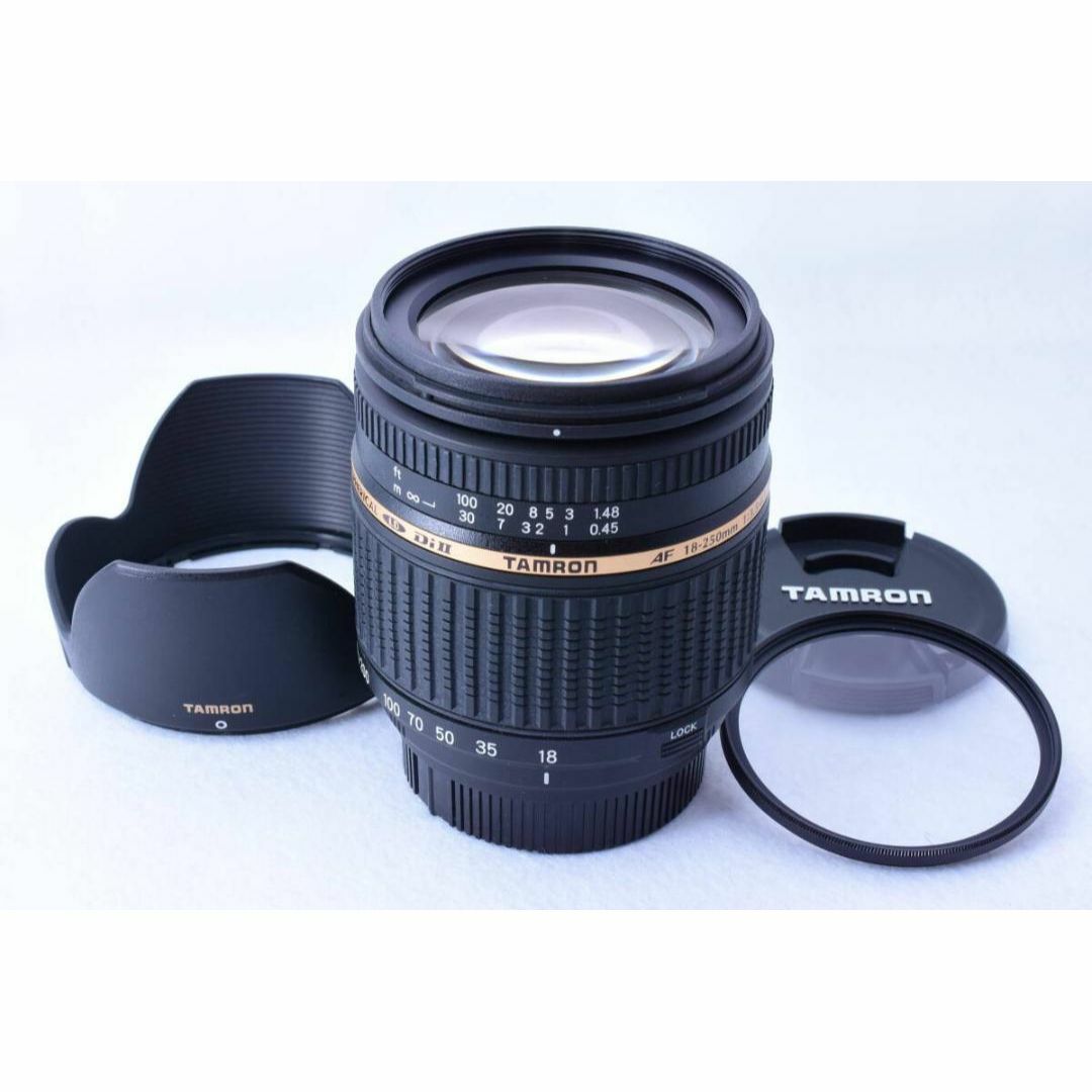 TAMRON - 【超広角～望遠レンズ】TAMRON 18-250mm Di II ニコン マクロ