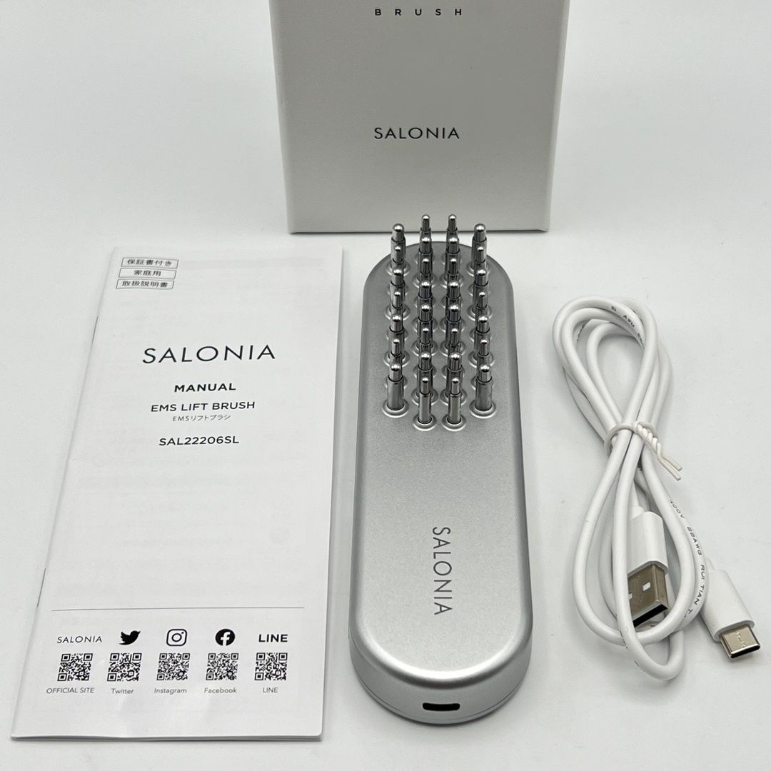SALONIA 多機能美顔器 SAL22206SL SALONIA（サロニア） emsリフト