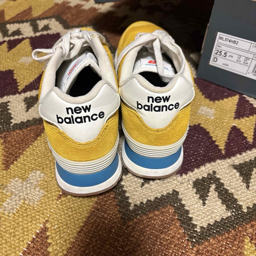 New Balance - new balance Classic 574 イエロー スニーカーの通販 by