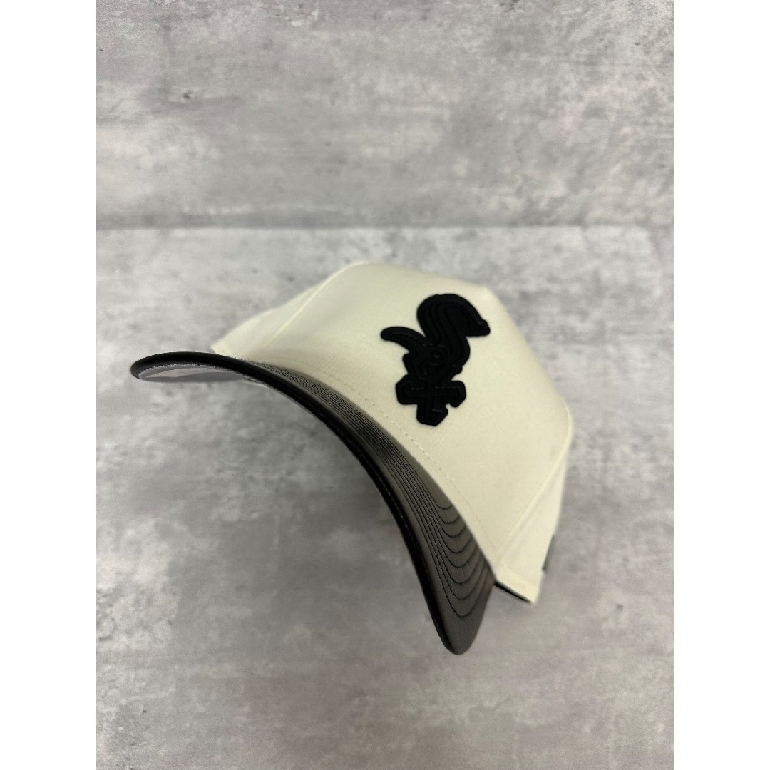 NEW ERA - ニューエラ 9forty シカゴホワイトソックス レザーバイザー