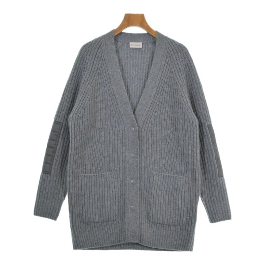 MONCLER - MONCLER モンクレール カーディガン XS グレー 【古着
