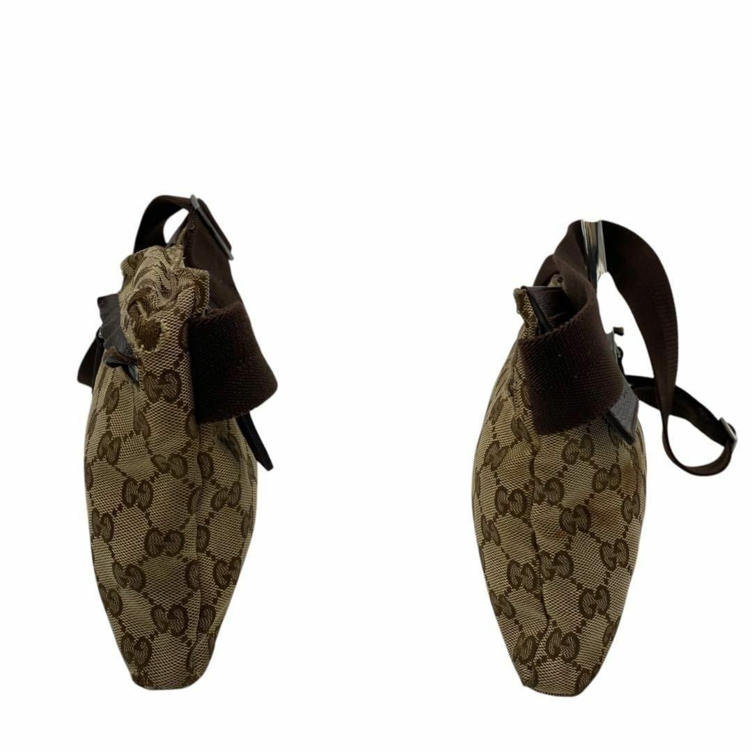 GUCCI グッチ ウエストポーチ クロスボディバッグ GGキャンバス