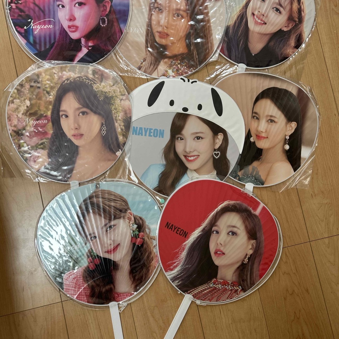 TWICE - twice ナヨン うちわ11枚 カード付きの通販 by Jasmin's shop