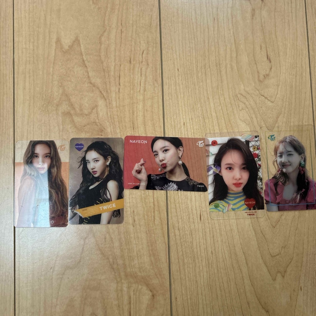 TWICE - twice ナヨン うちわ11枚 カード付きの通販 by Jasmin's shop