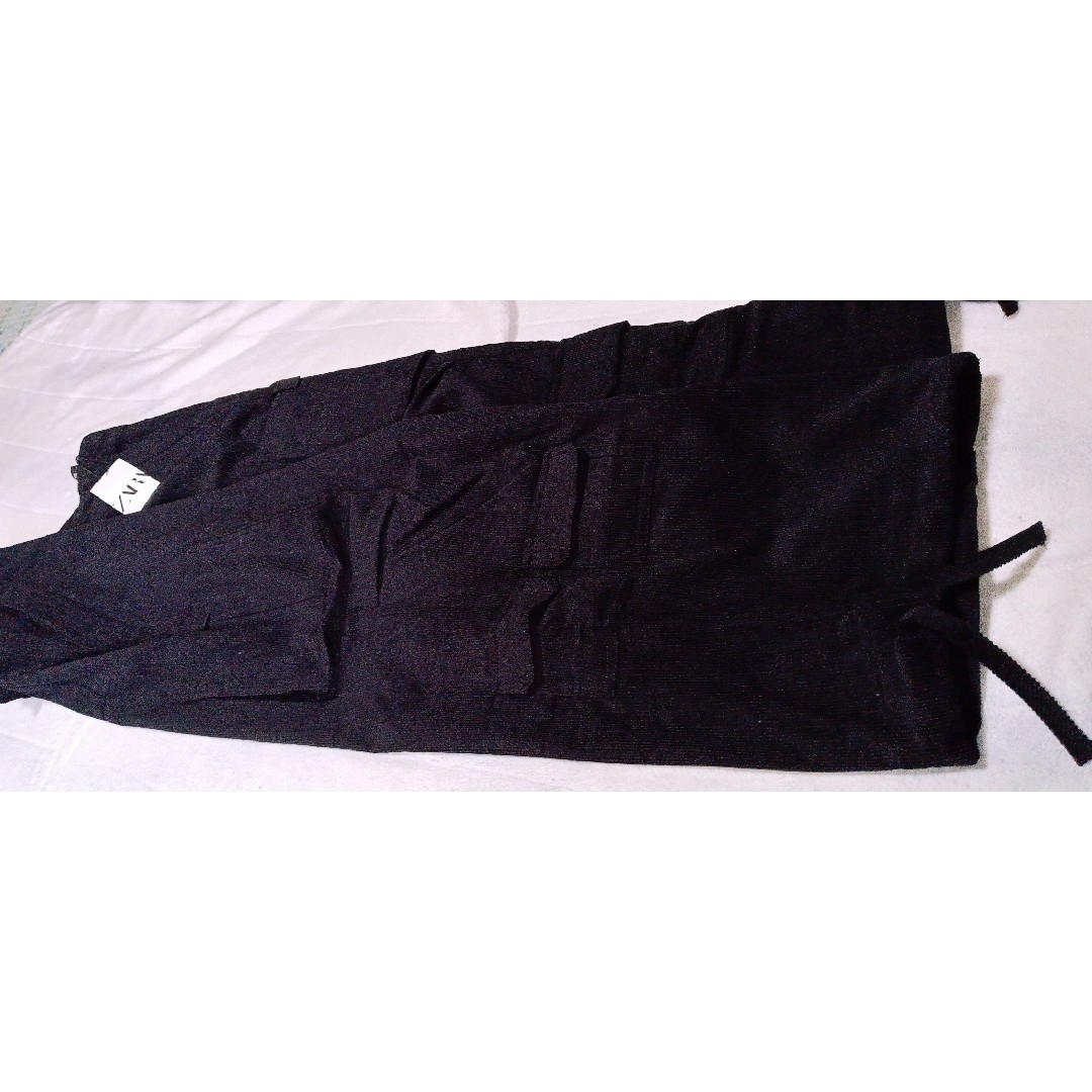 ZARA - ZARA コーデュロイ ユーティリティパンツ ワイドレッグ